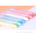 Dust-free silky chalk marker